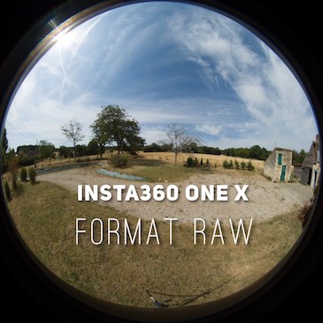 Insta360 ONE X – Format RAW