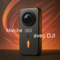 Marché 360 en 2025 : DJI arrive